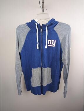 Nike Sportswear NFL New York Giants Womens Gym Vintage Lightweight Hoodie Sz M
